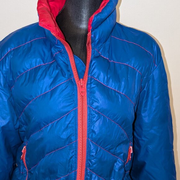 Vintage Retro Goos Down Slalom Women’s Ski Jacket Coat Size L - Picture 2 of 6